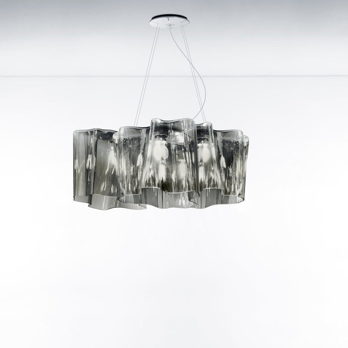 Logico Triple Linear Suspension by Artemide  - Grey Smoke Finish