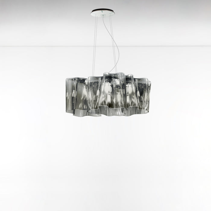 Logico Mini Triple Linear Suspension by Artemide  - Grey Smoke Finish