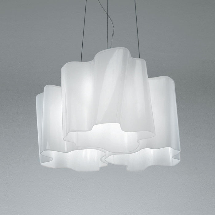 Logico Mini Triple Nested Suspension by Artemide  - White Finish