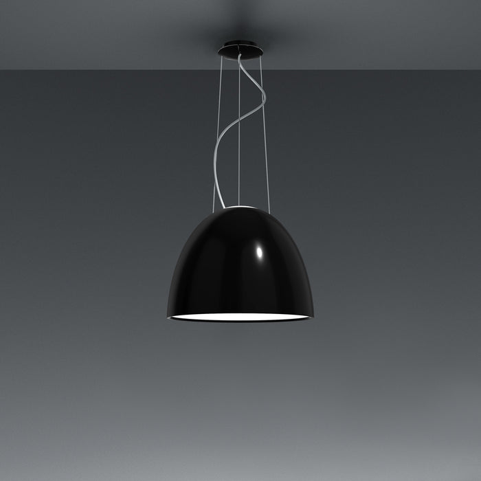Nur Gloss Pendant  by Artemide  - Gloss Black Finish