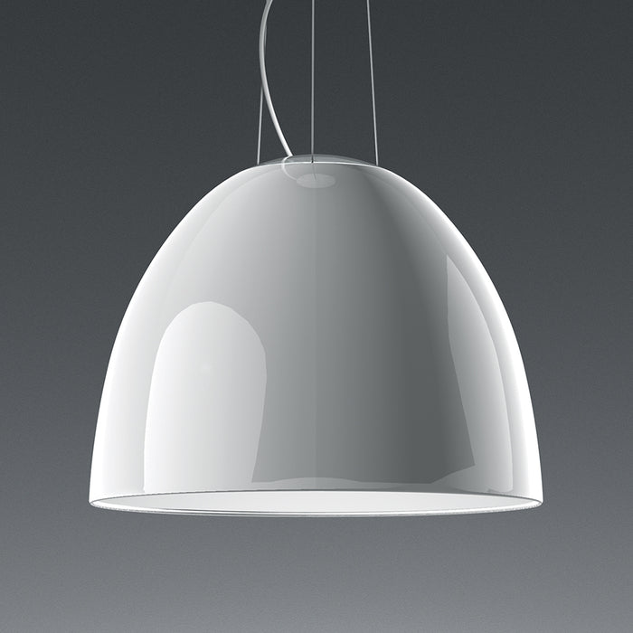 Nur Gloss Pendant  by Artemide  - Gloss White Finish