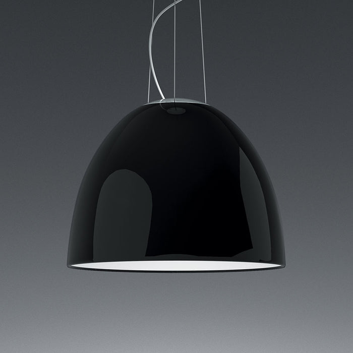 Nur Gloss Pendant  by Artemide  - Gloss Black Finish