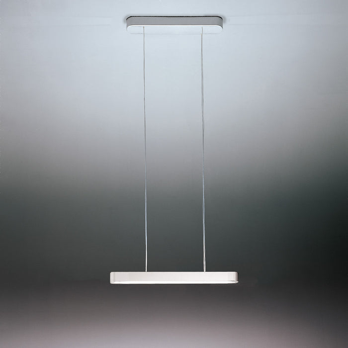 Talo Linear Suspension by Artemide  - Silver Finish