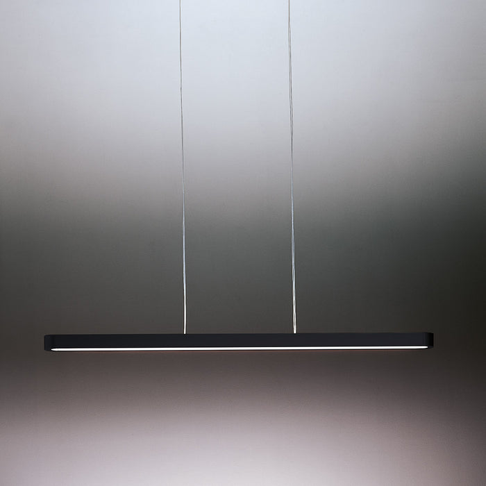 Talo Linear Suspension by Artemide  - Matte Black Finish