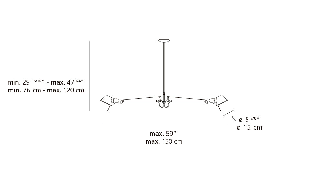 Tolomeo Double Pendant