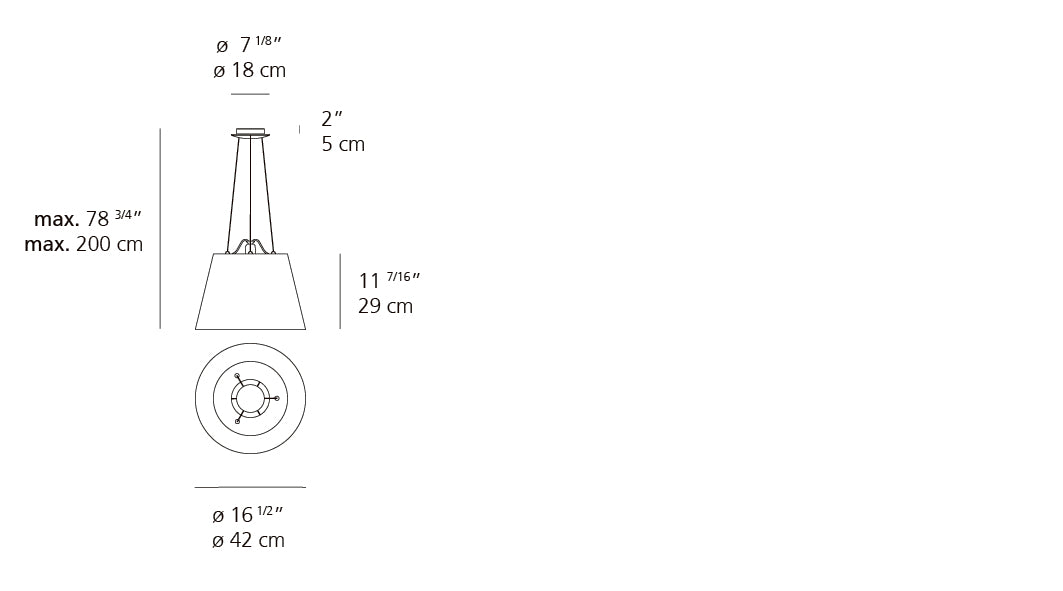 Tolomeo Mega Suspension