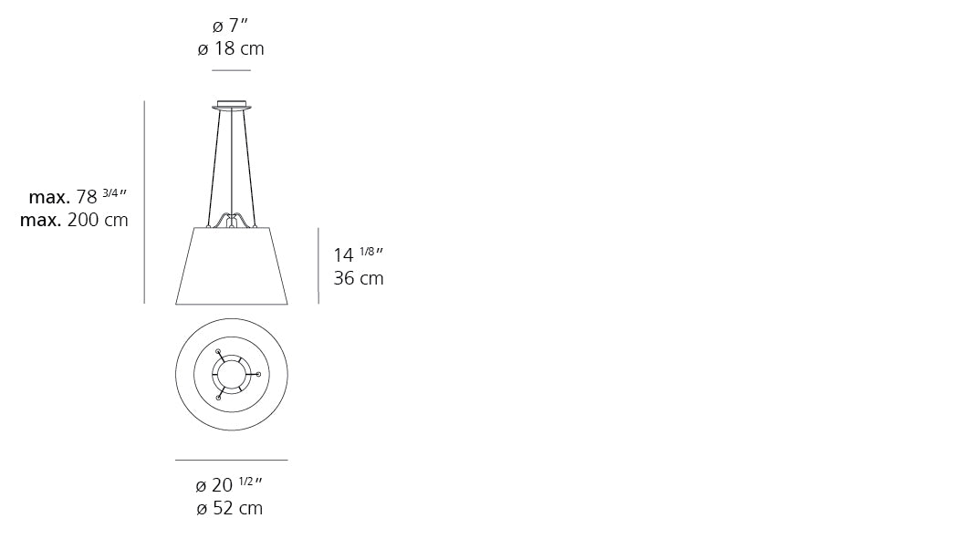Tolomeo Mega Suspension