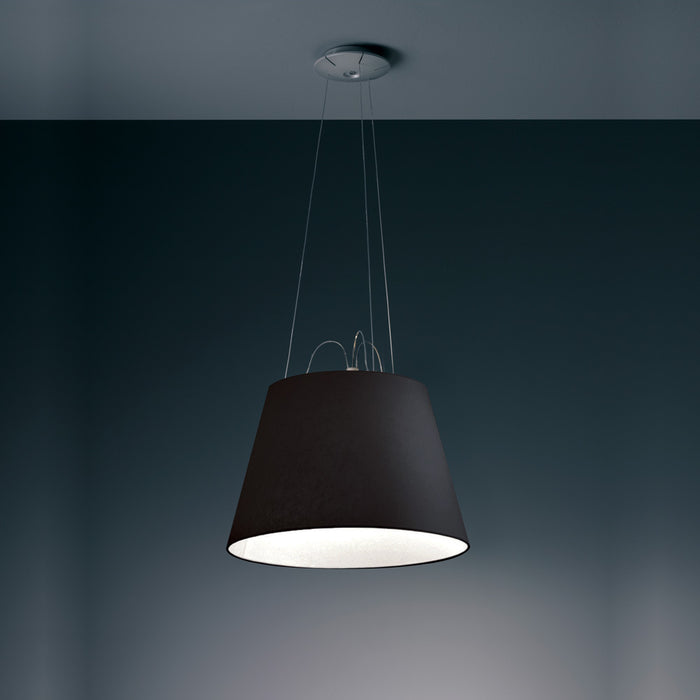 Tolomeo Mega Suspension by Artemide  - Black Finish