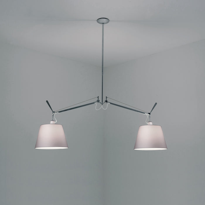Tolomeo 10 inch Double Shade Suspension
 by Artemide  - Fiber Finish