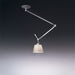 Tolomeo Shade Off Center Suspension by Artemide  - Parchment Paper Finish