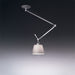 Tolomeo Shade Off Center Suspension by Artemide  - Grey Fiber Finish