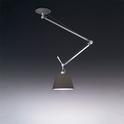 Tolomeo Off Center Suspension with Black Shade
 by Artemide  - 12”
 Finish