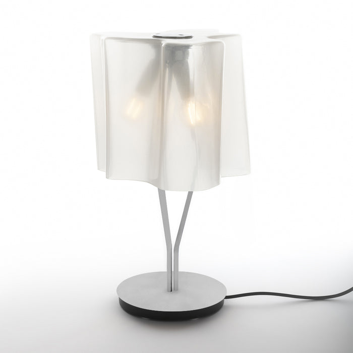 Logico Table Lamp by Artemide  - Grey/White Finish