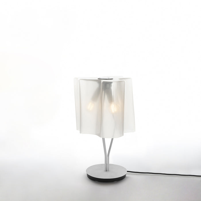 Logico Mini Table Lamp by Artemide  - Grey/White Finish