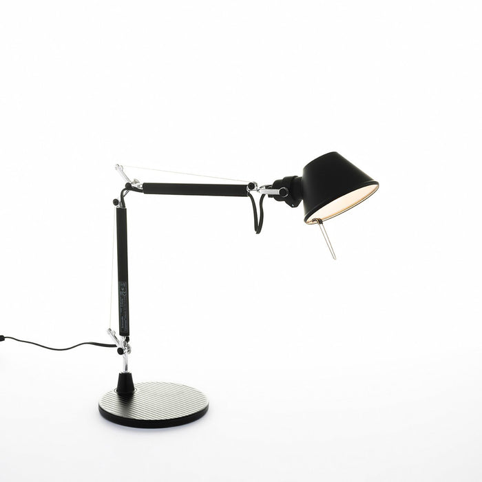 Tolomeo Micro Desk Lamp by Artemide  - Black Finish