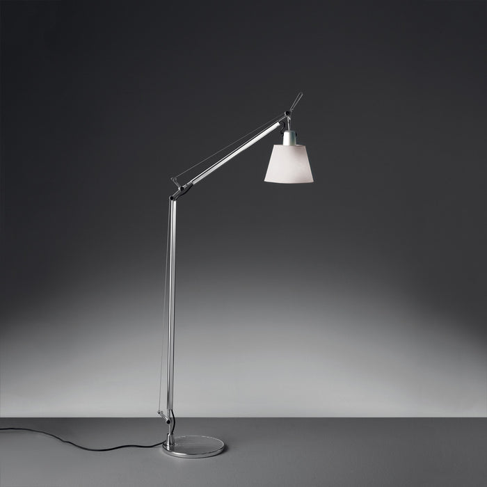 Tolomeo Shade Reading Floor Lamp
 by Artemide  - Grey Fiber Finish