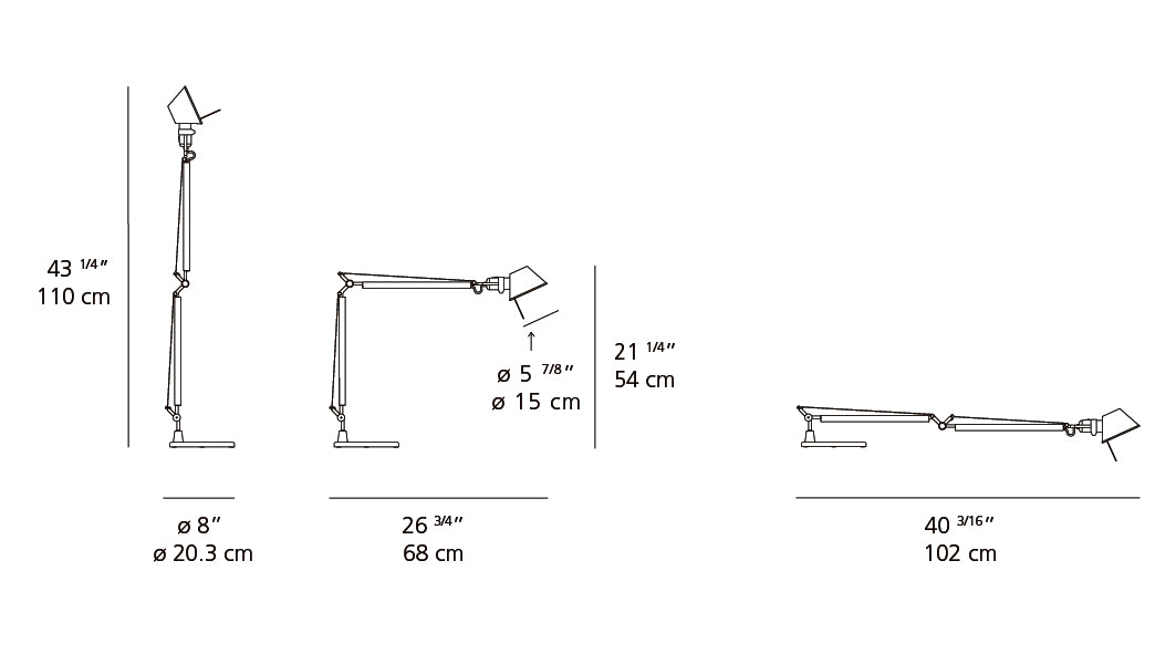 Tolomeo LED Mini Desk Lamp
