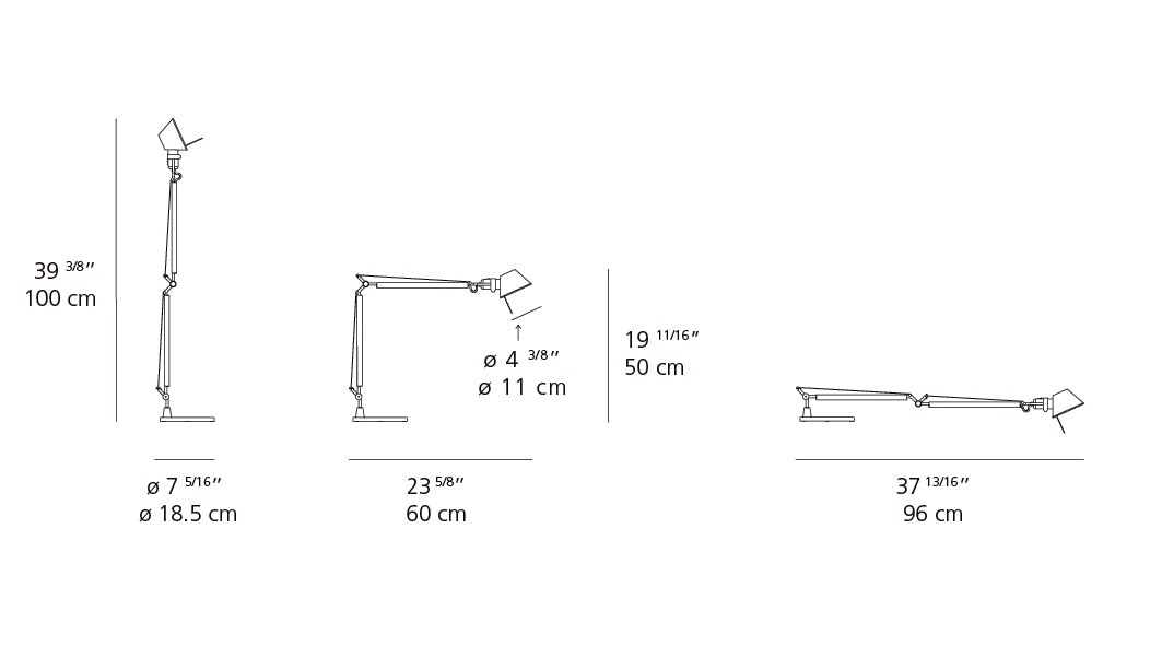 Tolomeo Midi LED Desk Lamp
