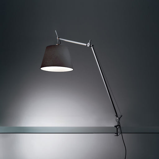 Tolomeo Mega LED Table Lamp with Clamp by Artemide  - Black Finish