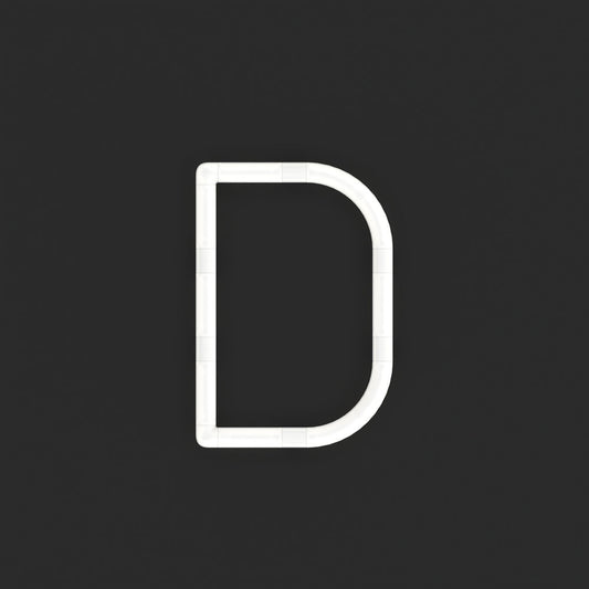 Alphabet Of Light Mini LED Letters