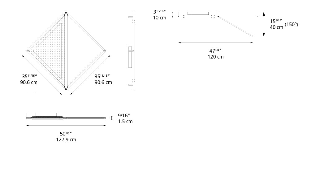 Flexia Wall / Ceiling Light