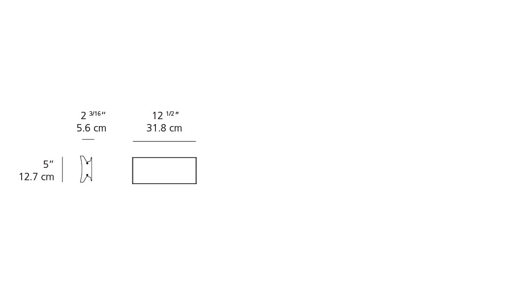 LineaCurve Dual Wall / Ceiling Light