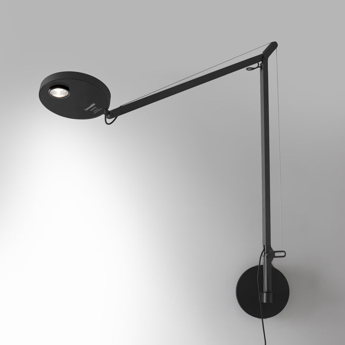 Demetra Professional Plug-In Wall Light
 by Artemide  - Matte Black Finish