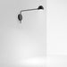 Ixa Wall Sconce by Artemide  - Anthracite Finish