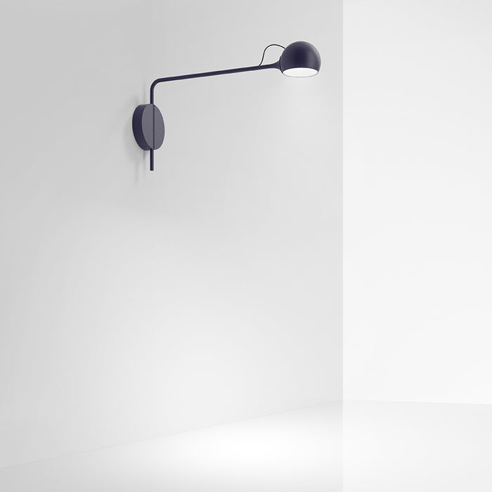 Ixa Wall Sconce by Artemide  - Blue Finish
