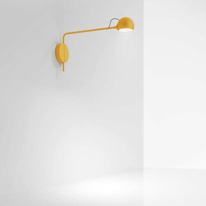 Ixa Wall Sconce by Artemide  - Yellow Finish