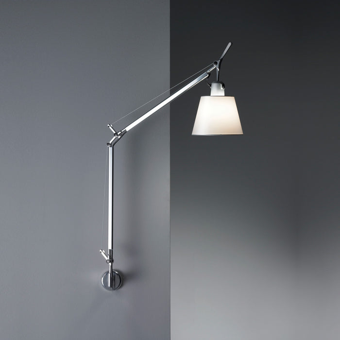 Tolomeo Shade Wall Light Hardwired
 by Artemide  - Parchment Paper Finish