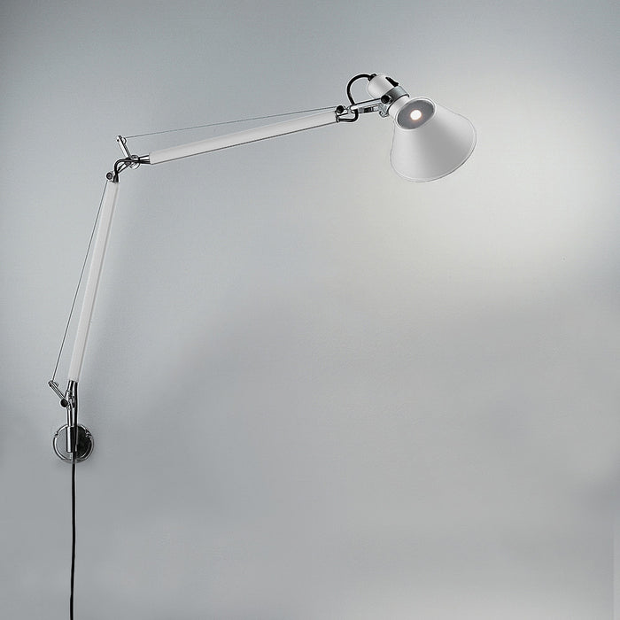 Tolomeo Classic Plug-In Wall Light by Artemide  - White Finish