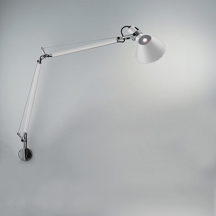 Tolomeo Classic Hardwire Wall Light by Artemide  - White Finish