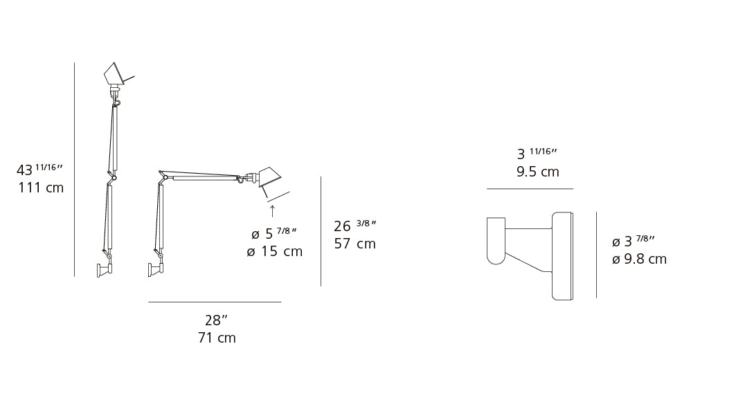Tolomeo Mini Plug-In Wall Light