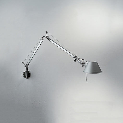 Tolomeo Mini Wall Light with J Bracket
 by Artemide  - Aluminum Finish