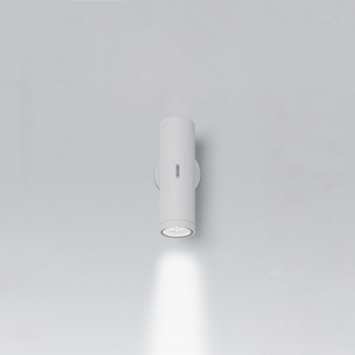 Calumet 4W 8.5 Deg Outdoor Wall Light by Artemide  - Grey/White Finish