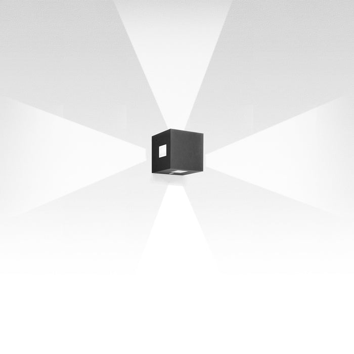Effetto Square Outdoor Wall Light by Artemide