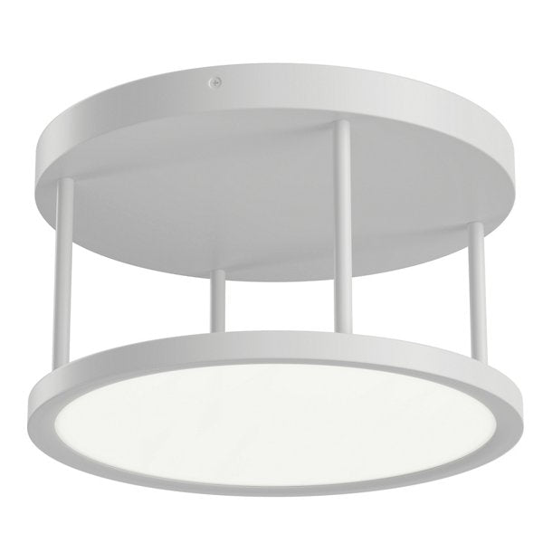 Lavi LED Semi-Flushmount - White