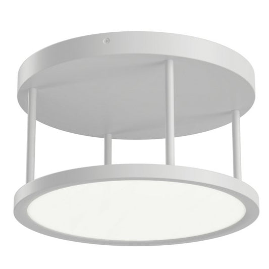 Lavi LED Semi-Flushmount - White