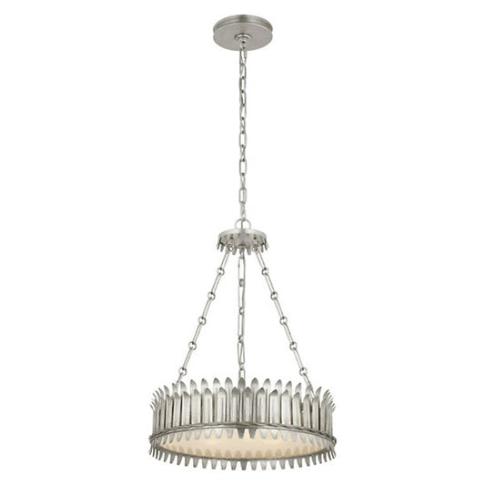 Leslie Chandelier silver leaf