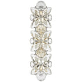 Load image into Gallery viewer, Lloyd Wall Sconce polished nickel crystal
