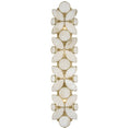 Load image into Gallery viewer, Lloyd Wall Sconce soft brass alabaster
