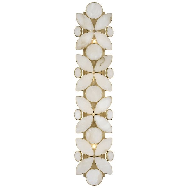 Lloyd Wall Sconce soft brass alabaster