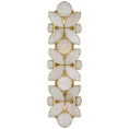 Load image into Gallery viewer, Lloyd Wall Sconce soft brass alabaster
