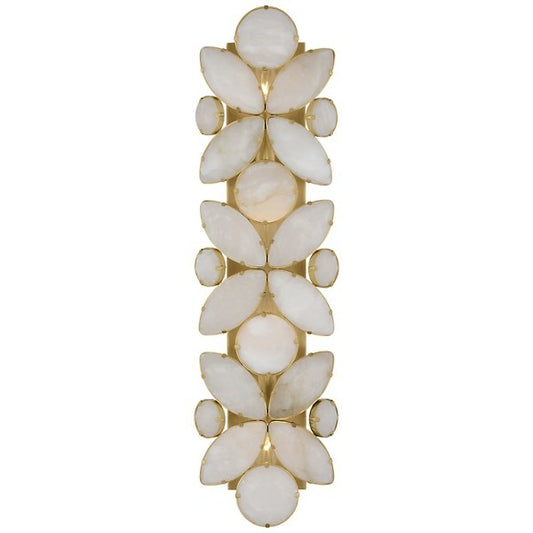 Lloyd Wall Sconce soft brass alabaster