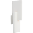 Load image into Gallery viewer, Lotura 16" Intersecting Sconce White finish
