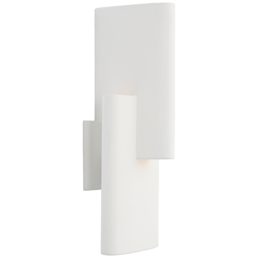 Lotura 16" Intersecting Sconce White finish