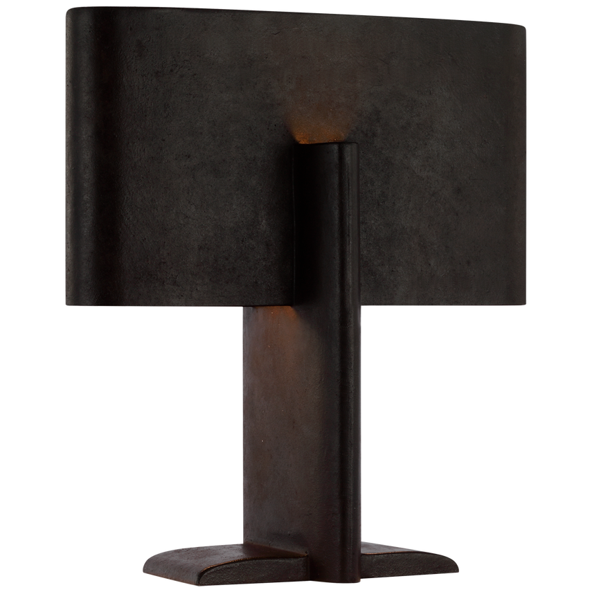 Lotura 17" Intersecting Table Lamp Black Finish