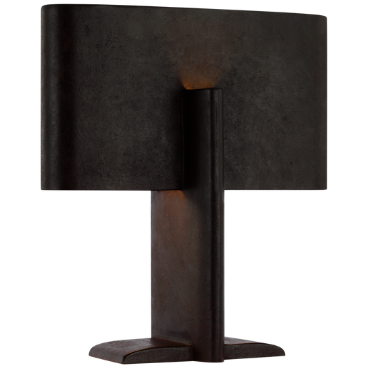 Lotura 17" Intersecting Table Lamp Black Finish