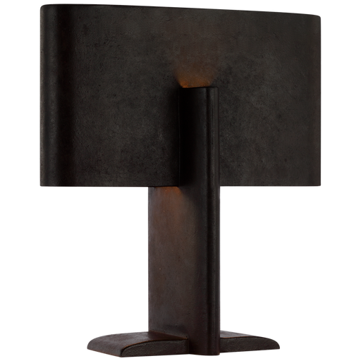 Lotura 17" Intersecting Table Lamp Black Finish